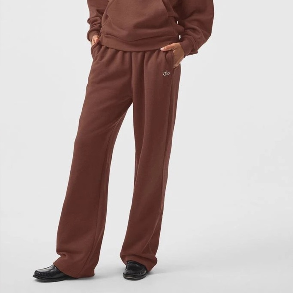 ALO Yoga Women's Chestnut Brown Joggers